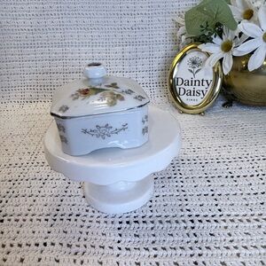Floral Ceramic Trinket Box